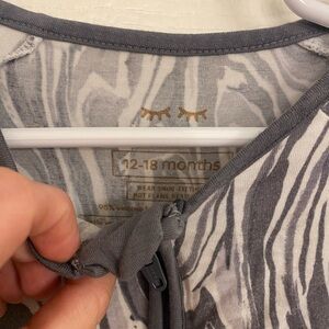 Little Sleepies Gray Pajamas Soft and Cozy